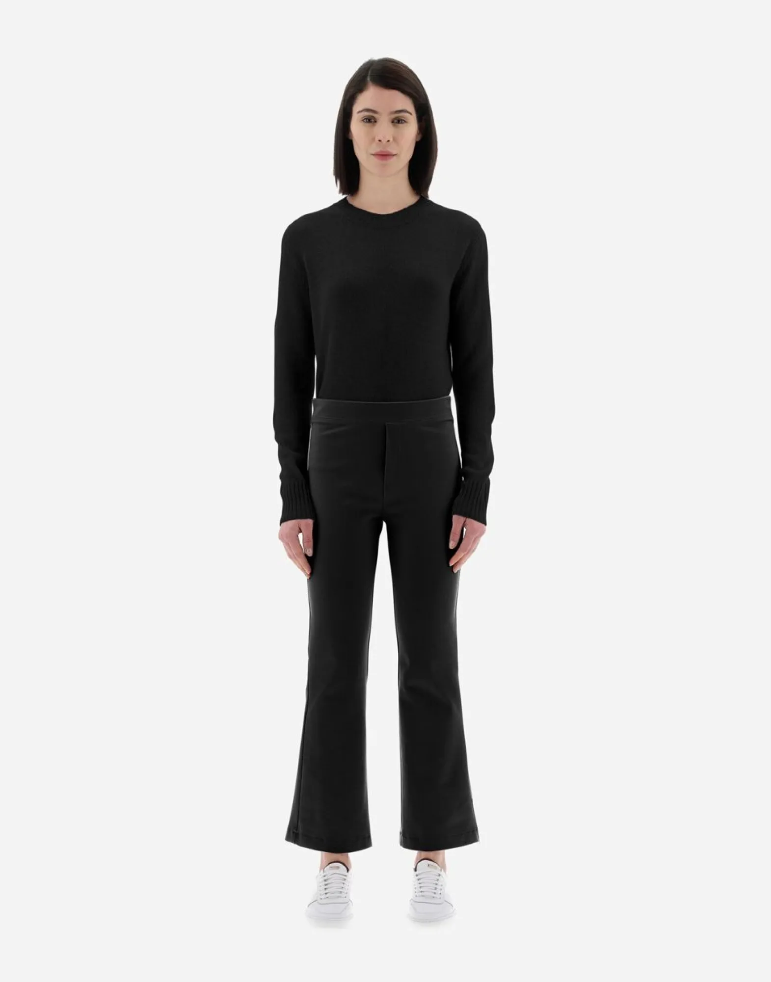 Herno Resort Trousers In Milan Knit