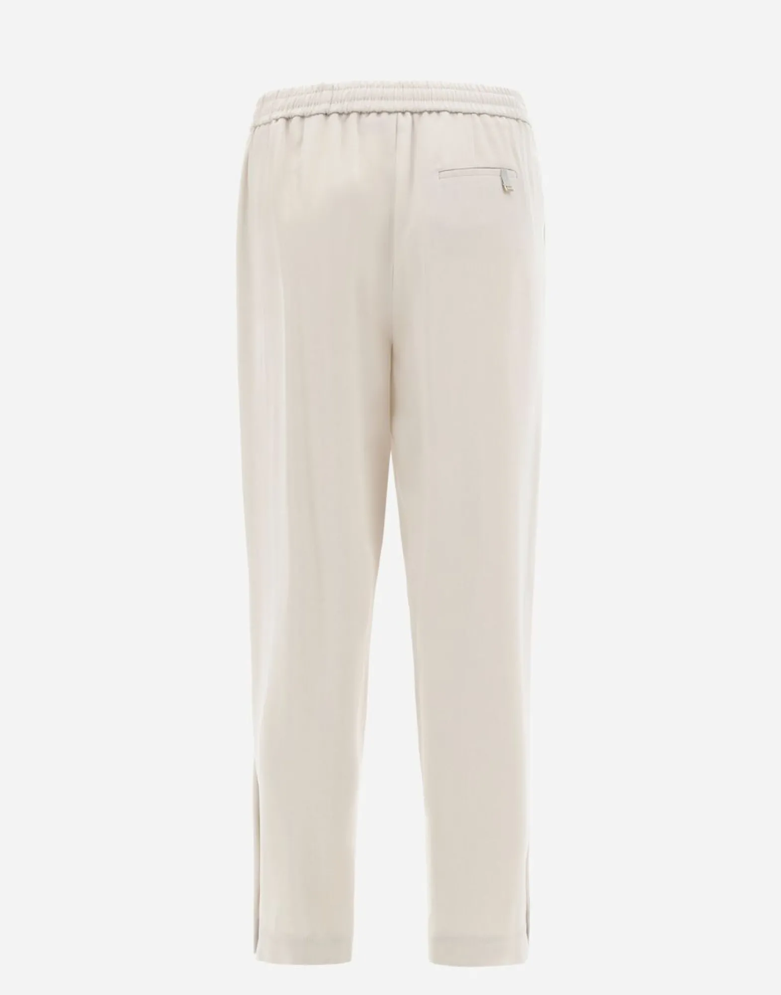 Herno Resort Trousers In Satin Effect