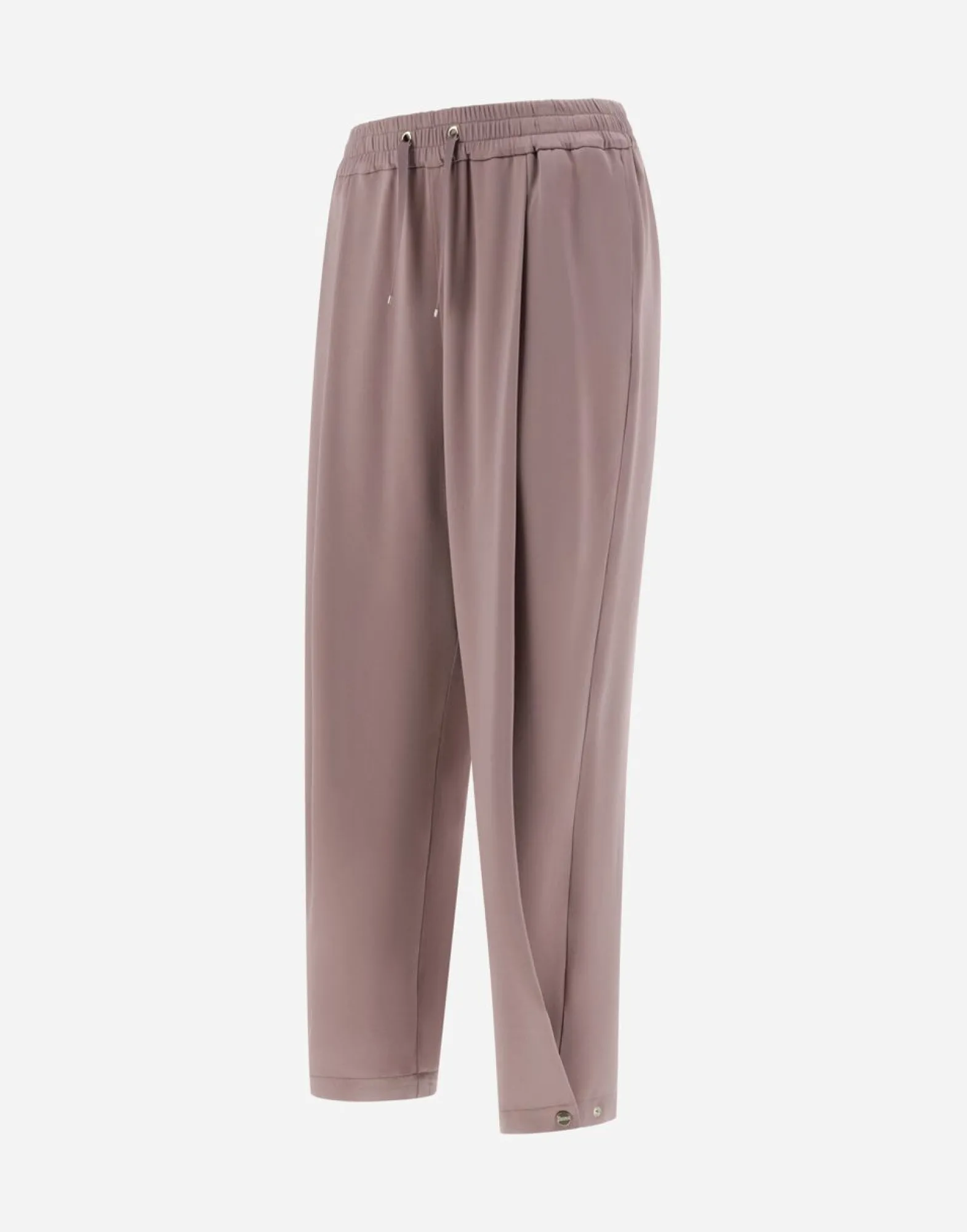 Herno Resort Trousers In Satin Effect