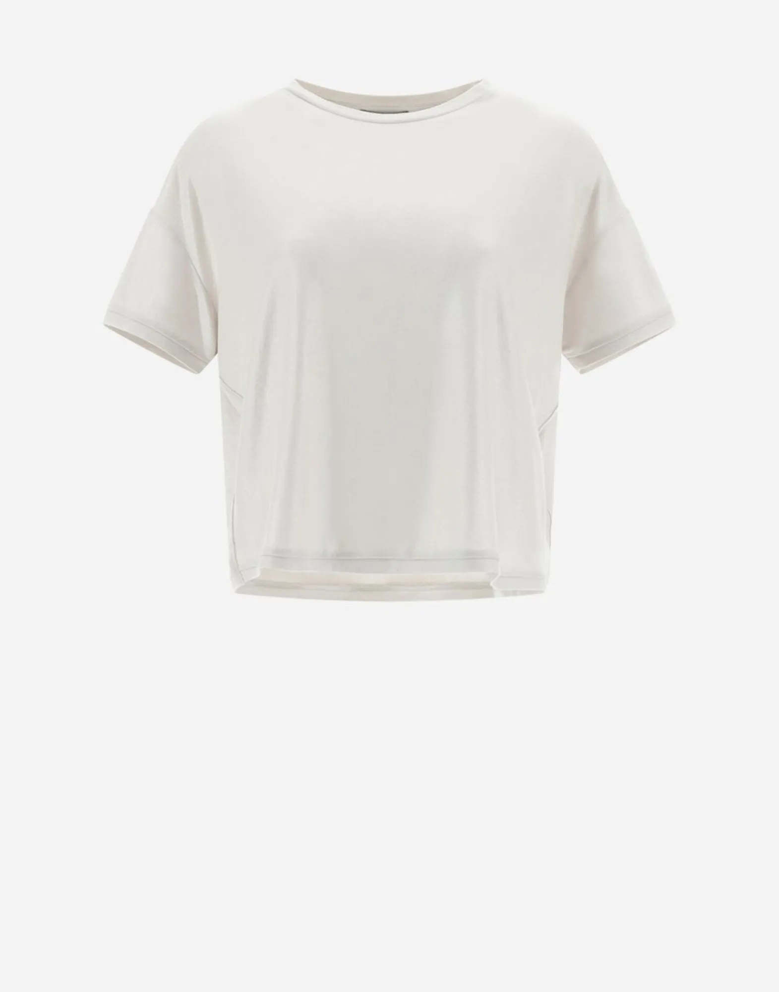 Herno Resort T-Shirt In Coated Jersey