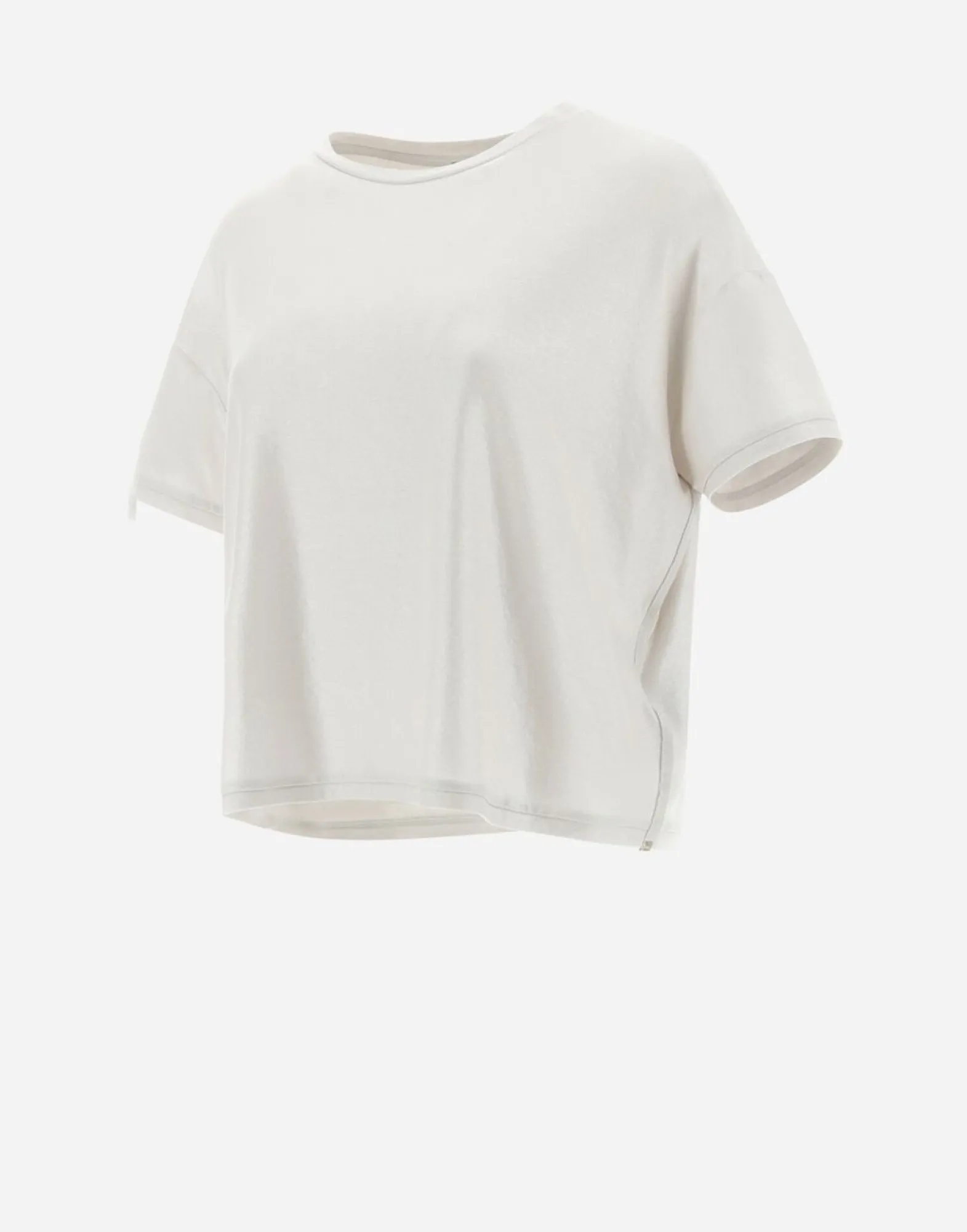 Herno Resort T-Shirt In Coated Jersey