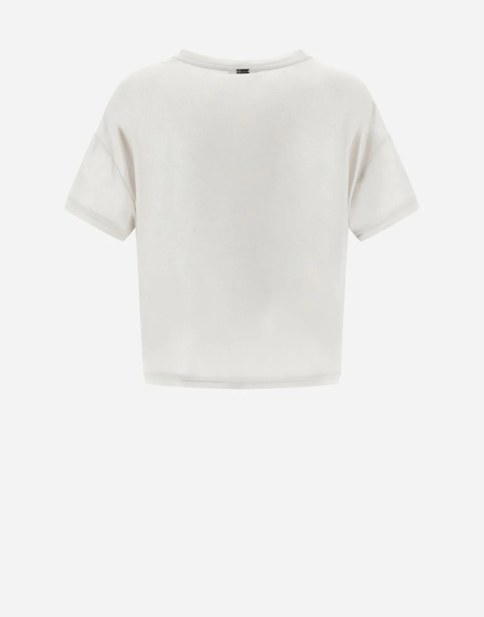 Herno Resort T-Shirt In Coated Jersey