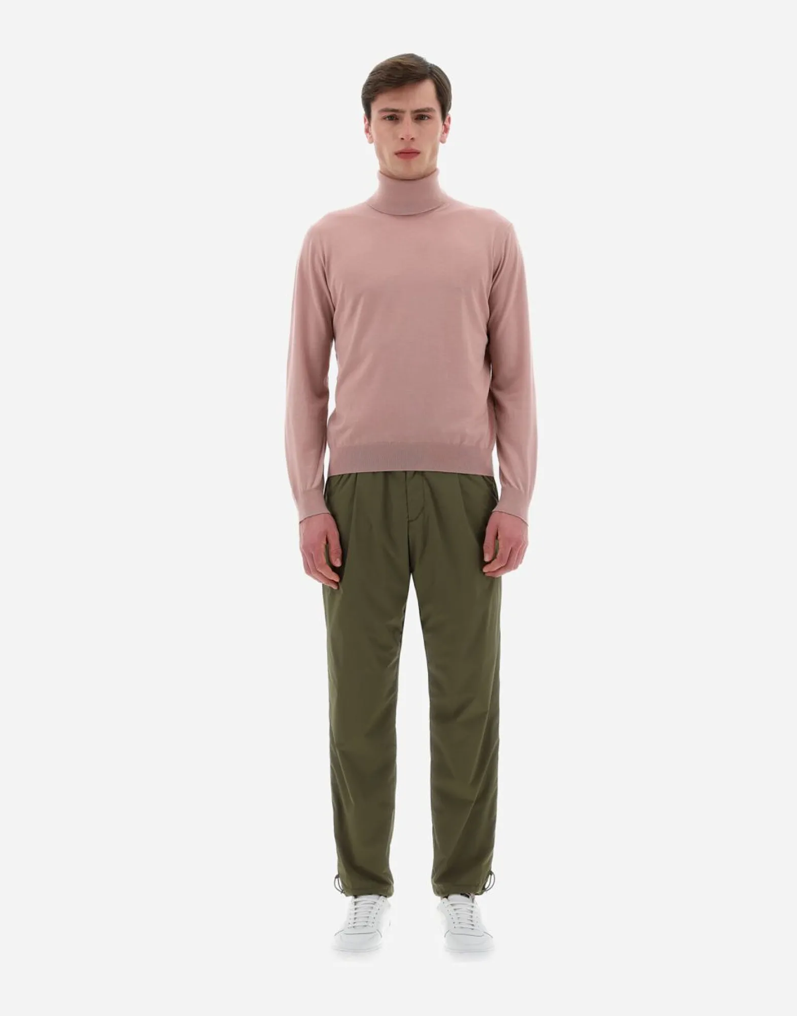Herno Resort Turtleneck Sweater In Breeze