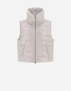 Herno Resort Waistcoat In New Lace