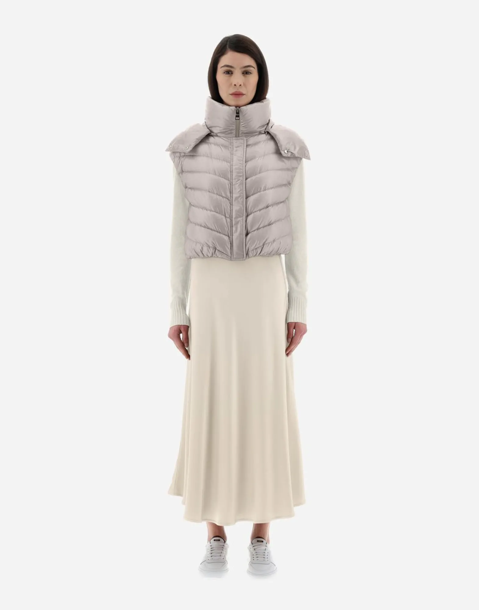Herno Resort Waistcoat In Nylon Ultralight