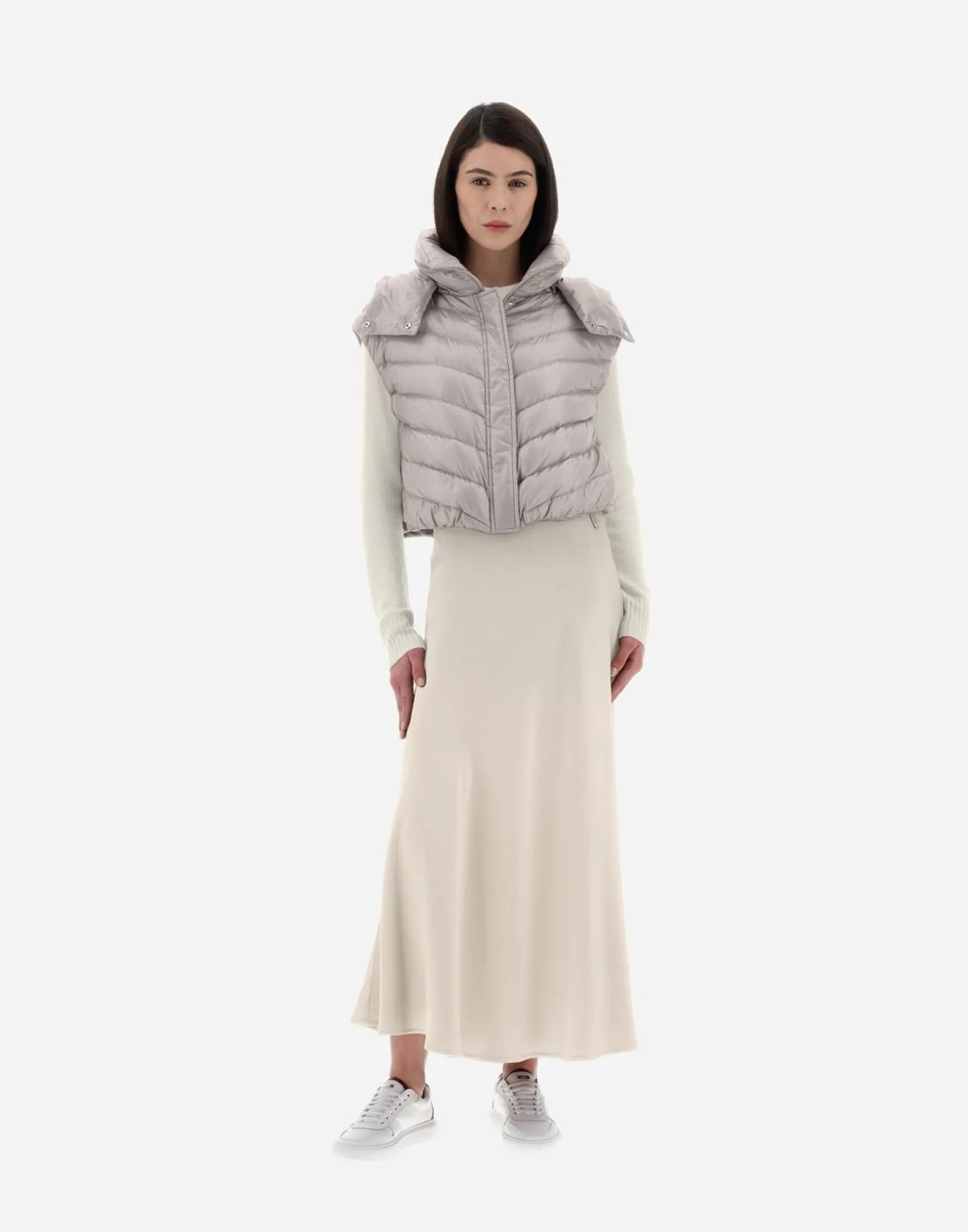 Herno Resort Waistcoat In Nylon Ultralight