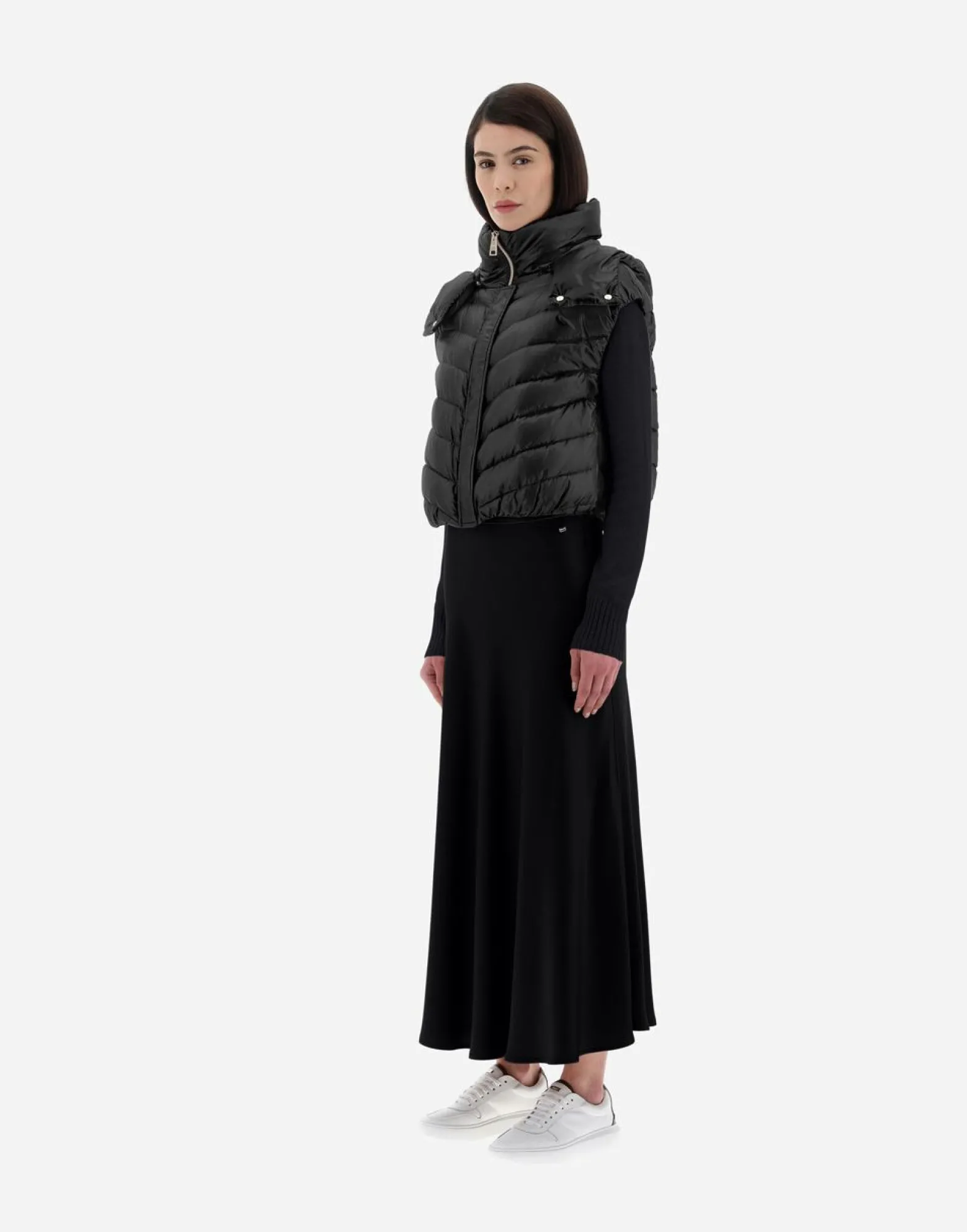 Herno Resort Waistcoat In Nylon Ultralight