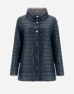 Herno Reversible A-Shape In Nylon Ultralight