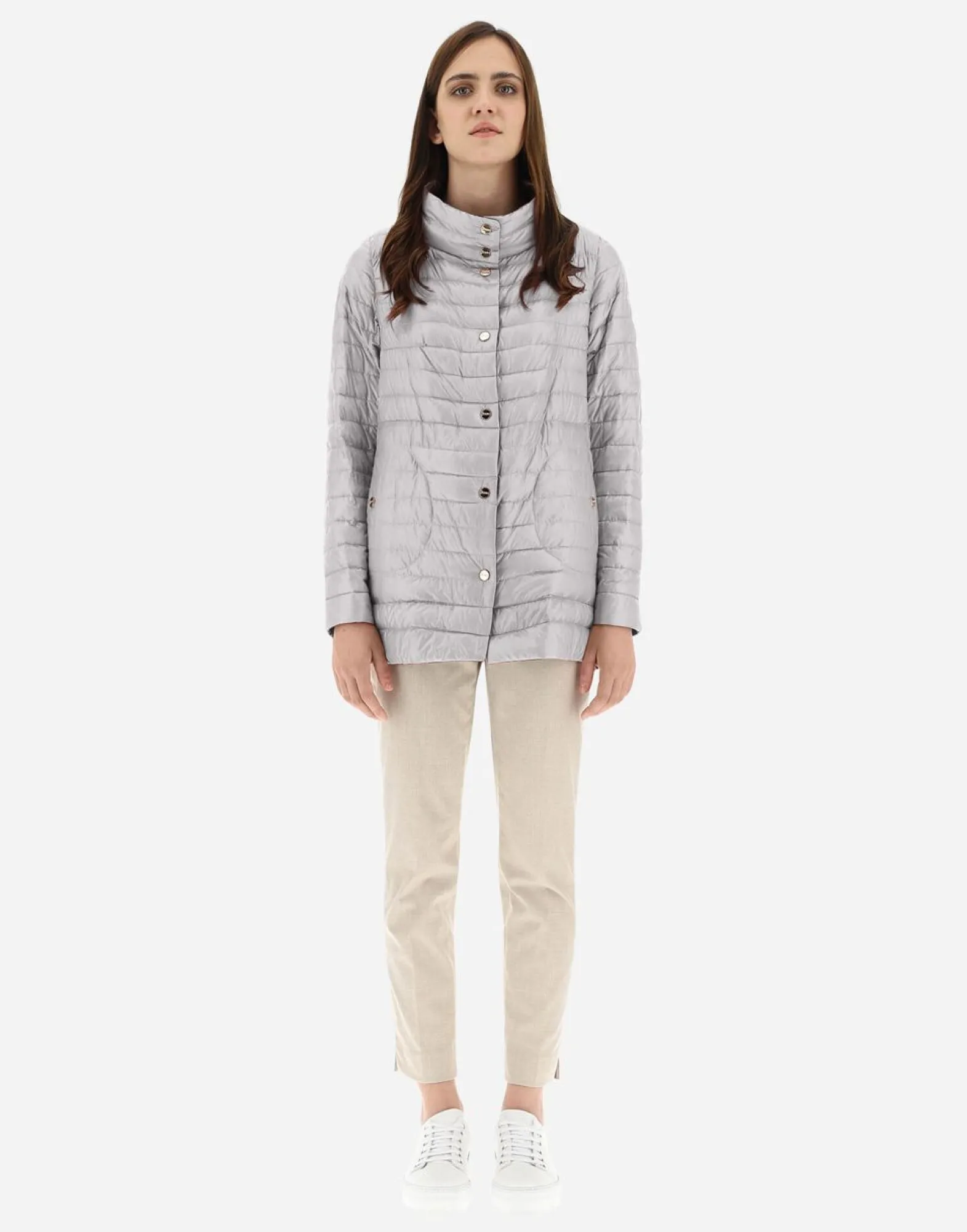 Herno Reversible A-Shape In Nylon Ultralight