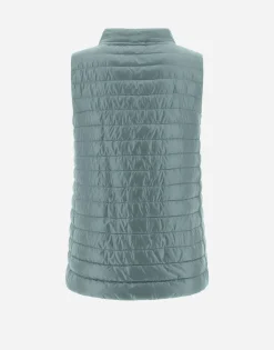 Herno Reversible Two-Tone Waistcoat In Nylon Ultralight