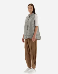 Herno Reversible Two-Tone Waistcoat In Nylon Ultralight