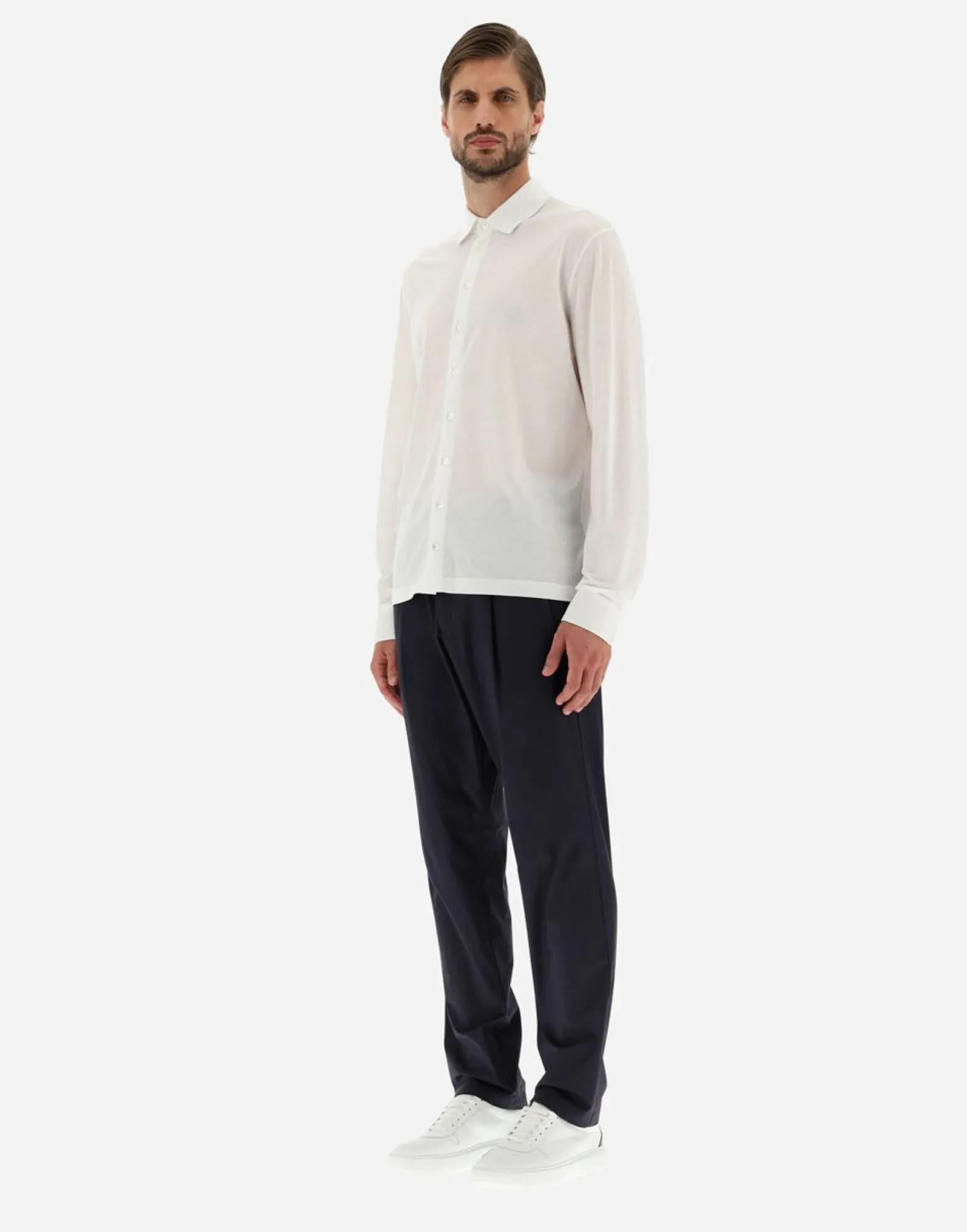 Herno Shirt In Crepe Jersey