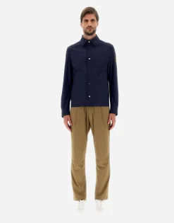 Herno Shirt In Light Cotton Stretch
