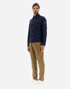 Herno Shirt In Light Cotton Stretch