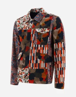 Herno Shirt In Spring Patch Cotton
