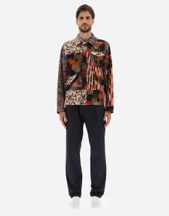 Herno Shirt In Spring Patch Cotton