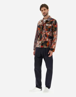 Herno Shirt In Spring Patch Cotton