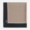 Herno Silk Monogram Foulard 90X90Cm