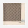Herno Silk Monogram Foulard 90X90Cm