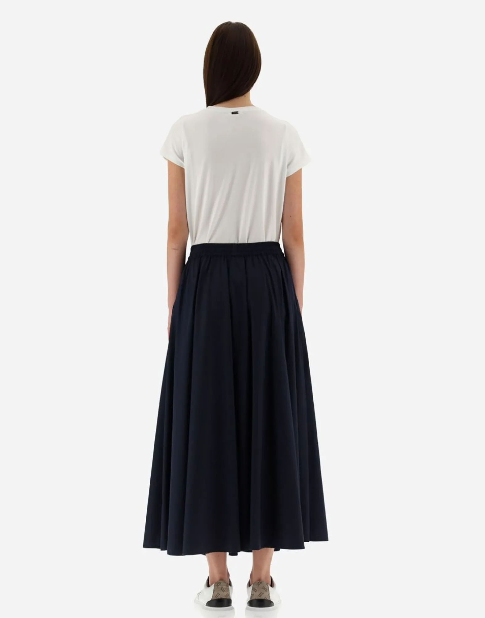 Herno Skirt In Light Nylon Stretch