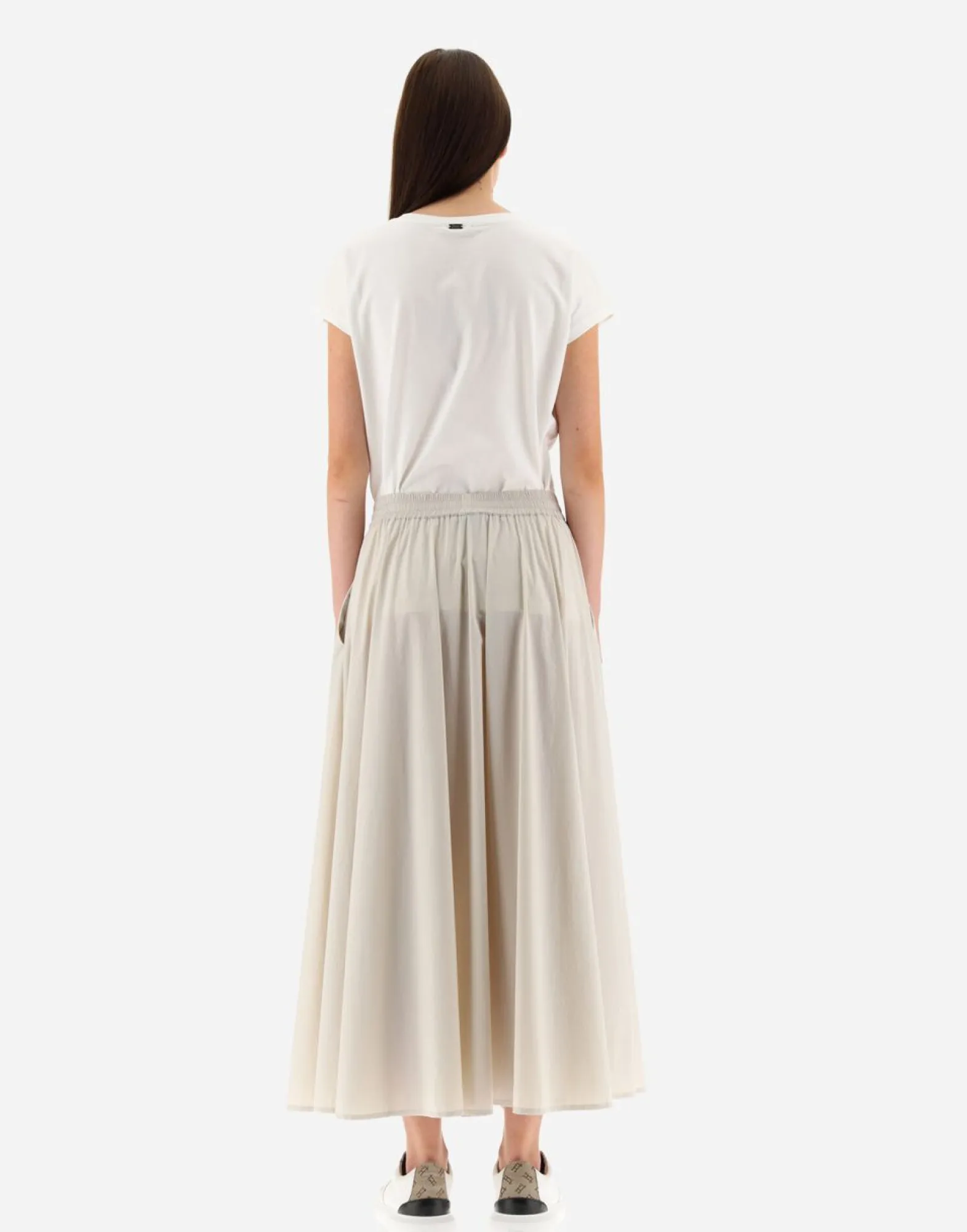 Herno Skirt In Light Nylon Stretch