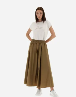 Herno Skirt In Light Nylon Stretch