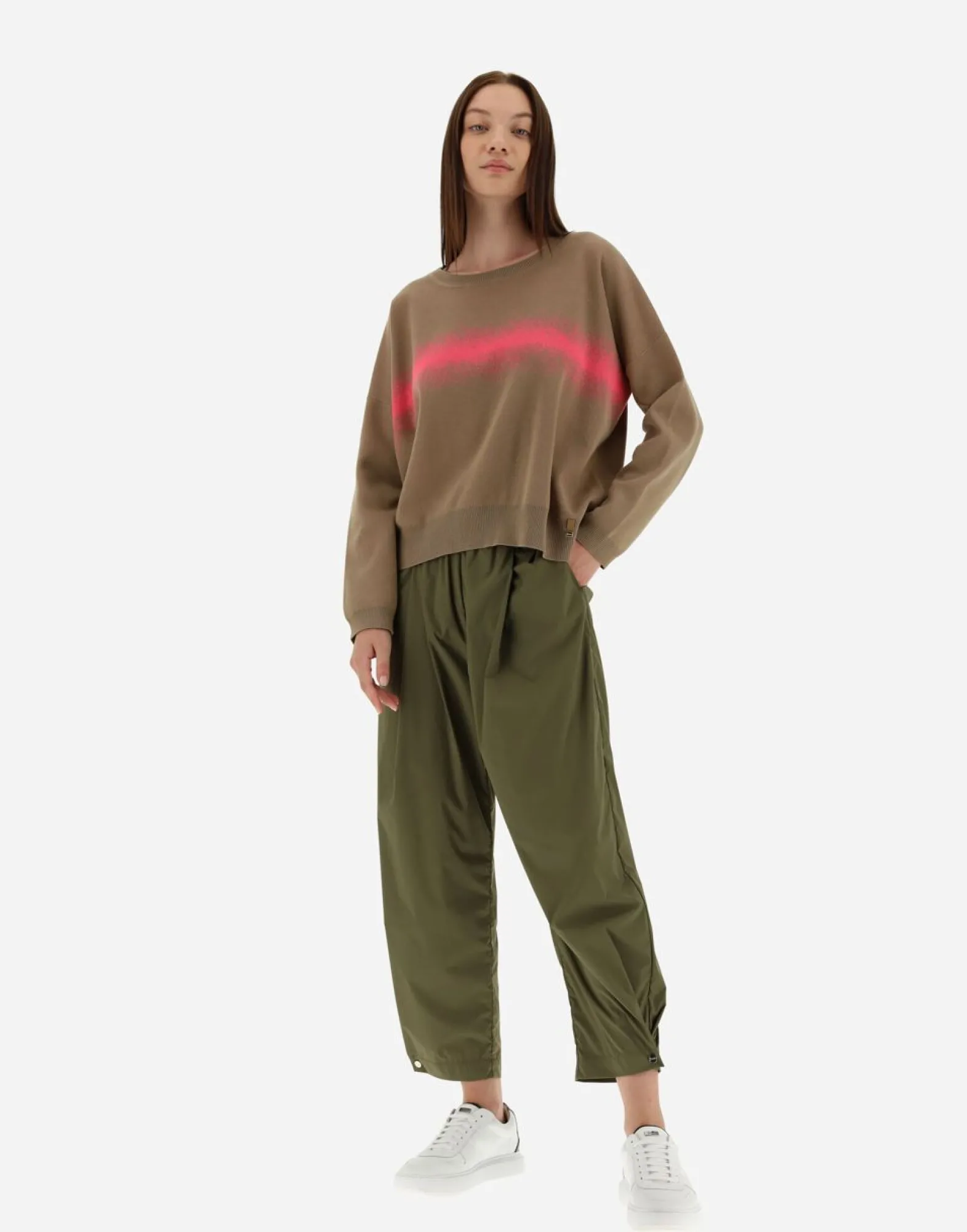 Herno Sweater In Spray Knit