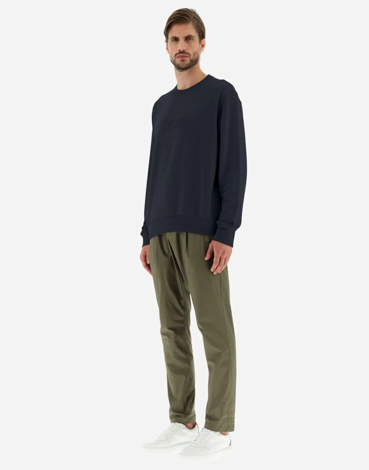 Herno Sweatshirt In Cotton Sweater