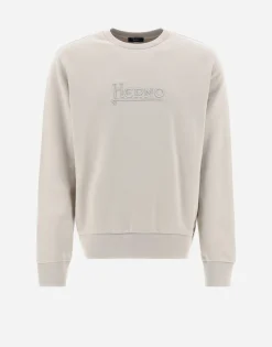 Herno Sweatshirt In Cotton Sweater