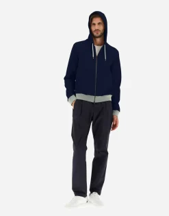 Herno Sweatshirt In Double Sweater
