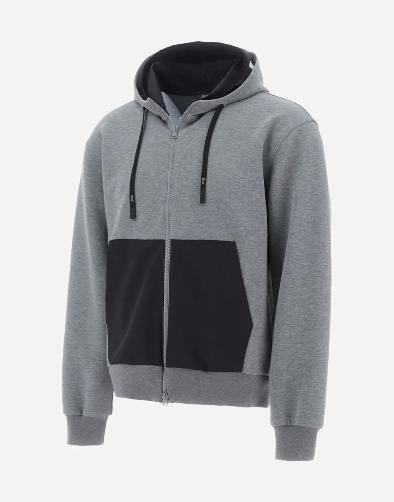 Herno Sweatshirt In Soft Scuba & Plaster