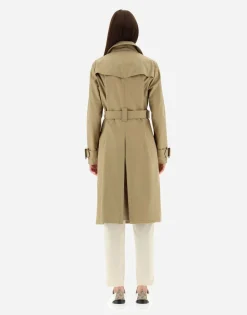 Herno Trench Coat In Delon & Monogram
