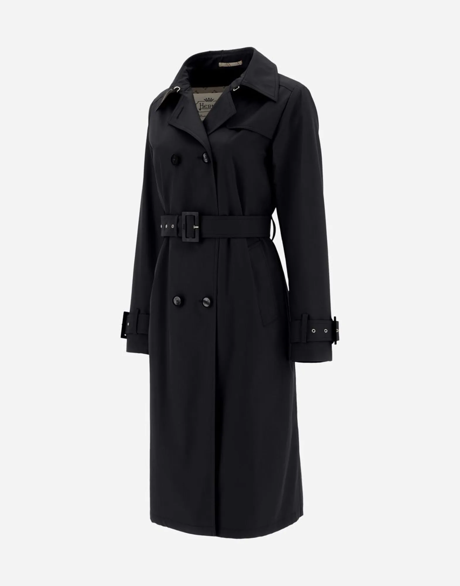 Herno Trench Coat In Delon & Monogram