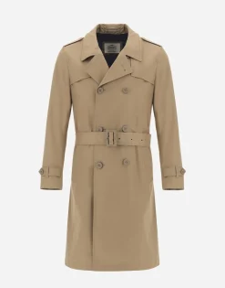 Herno Trench Coat In Delon & Monogram
