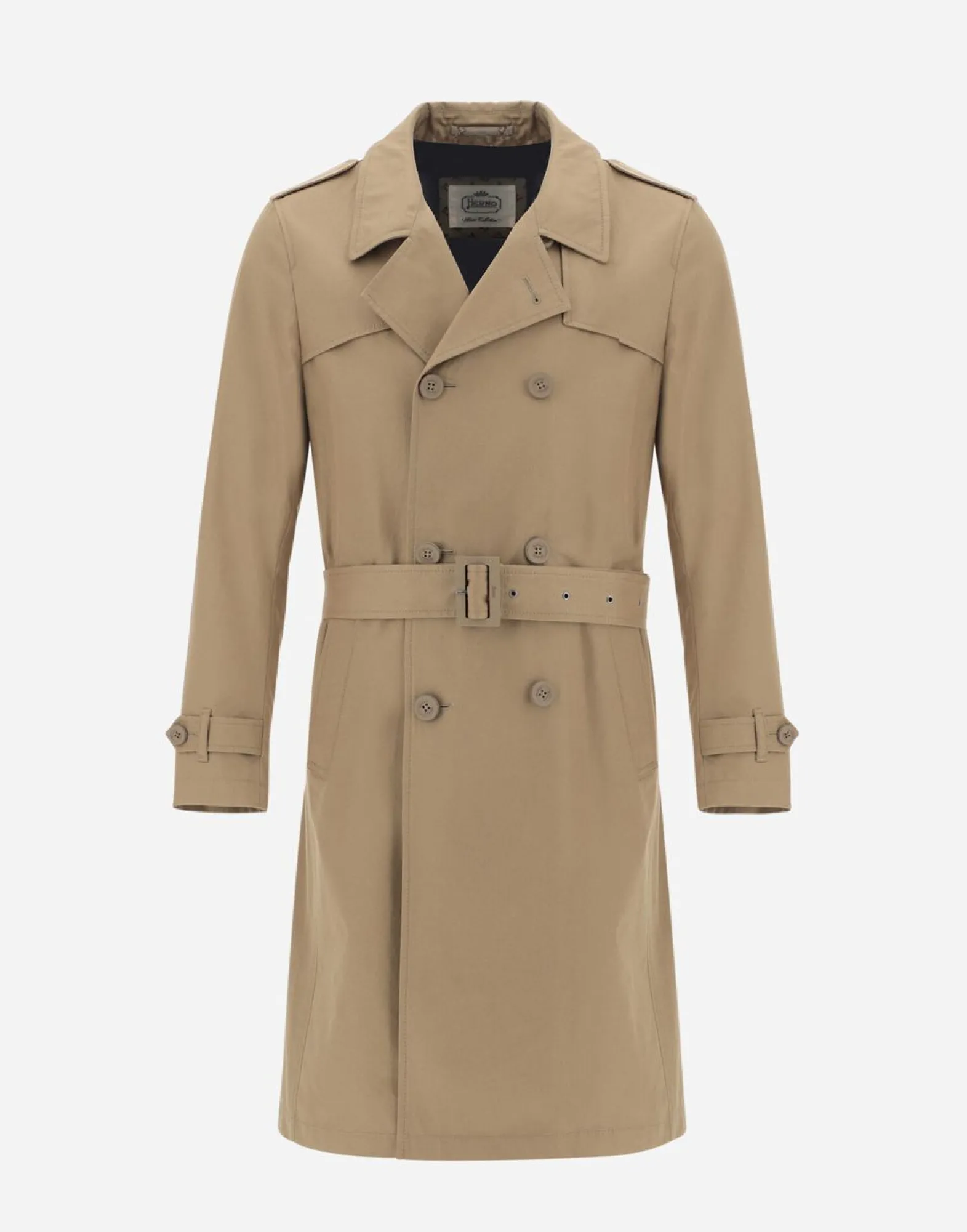 Herno Trench Coat In Delon & Monogram