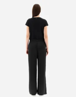 Herno Trousers In Casual Satin