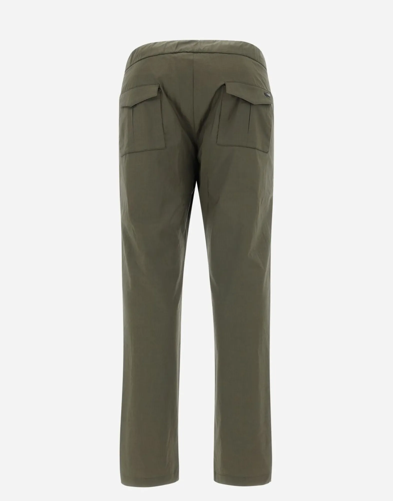 Herno Trousers In Light Cotton Stretch