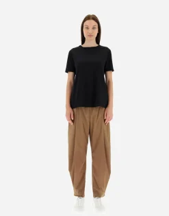 Herno T-Shirt In Chic Cotton Jersey & New Techno Taffeta