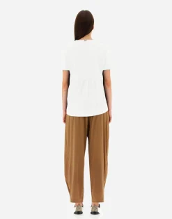 Herno T-Shirt In Chic Cotton Jersey & New Techno Taffeta