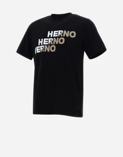 Herno T-Shirt In Compact Jersey