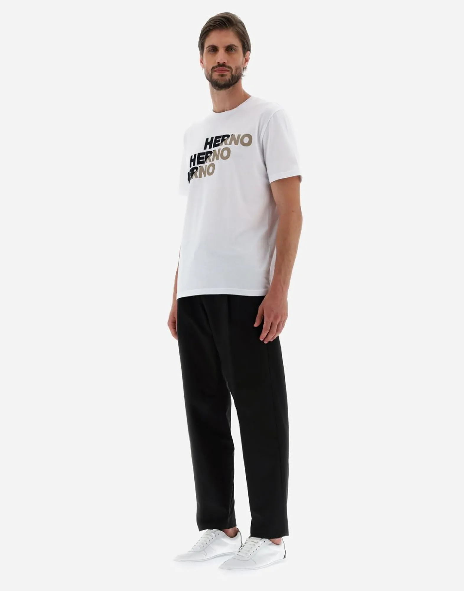 Herno T-Shirt In Compact Jersey