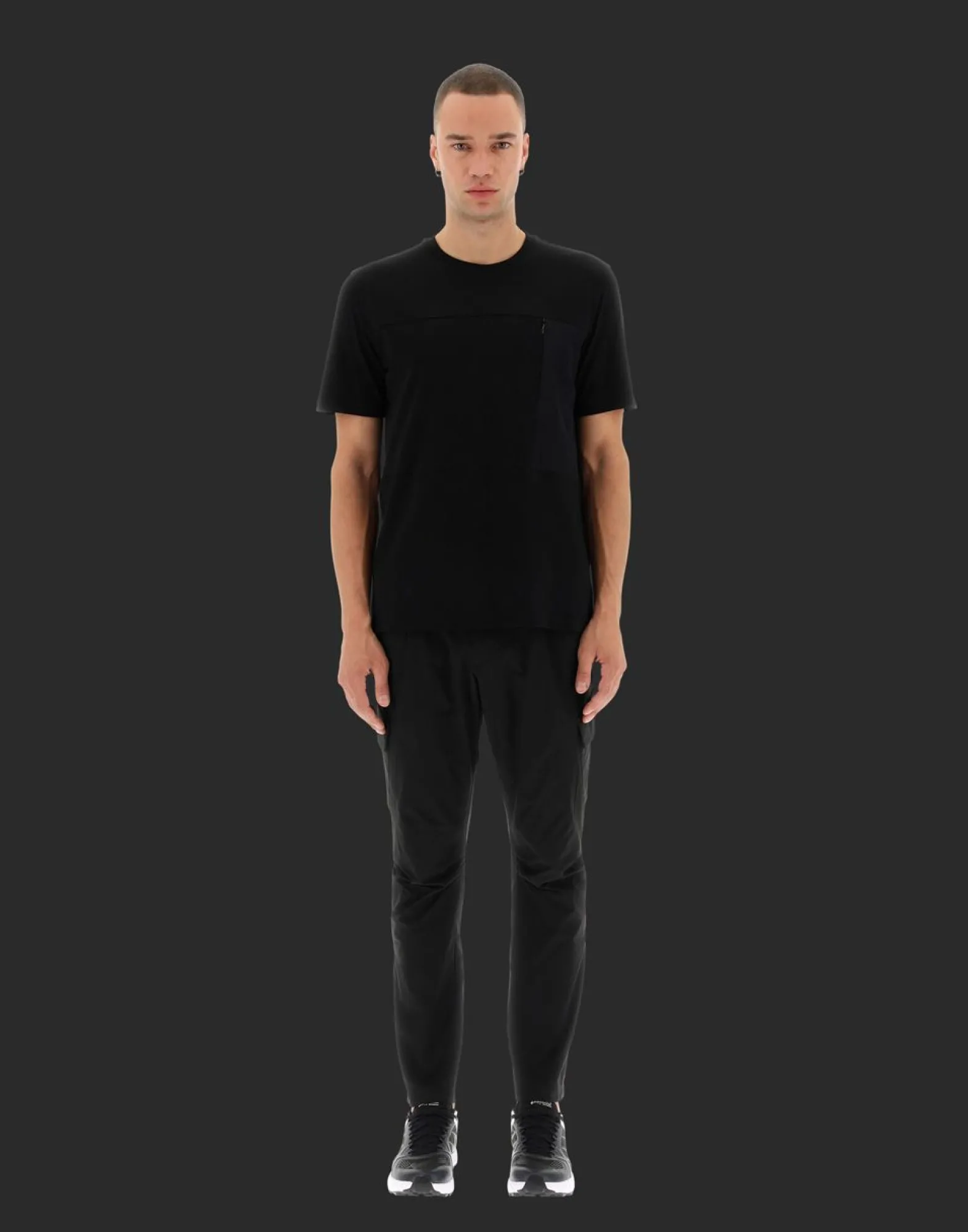 Herno T-Shirt In Compact Jersey And Light Mesh