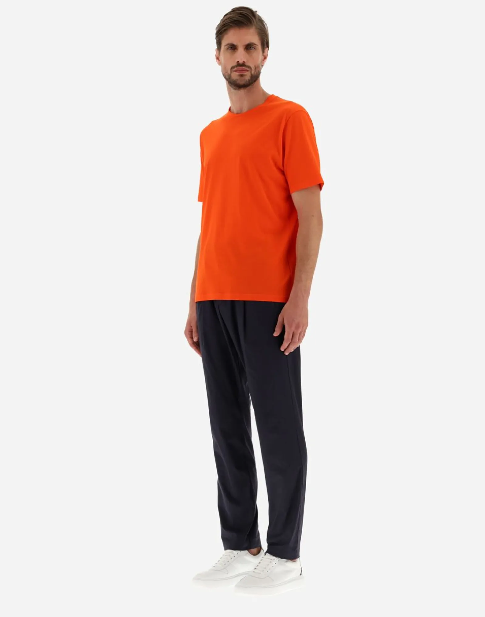 Herno T-Shirt In Crepe Jersey