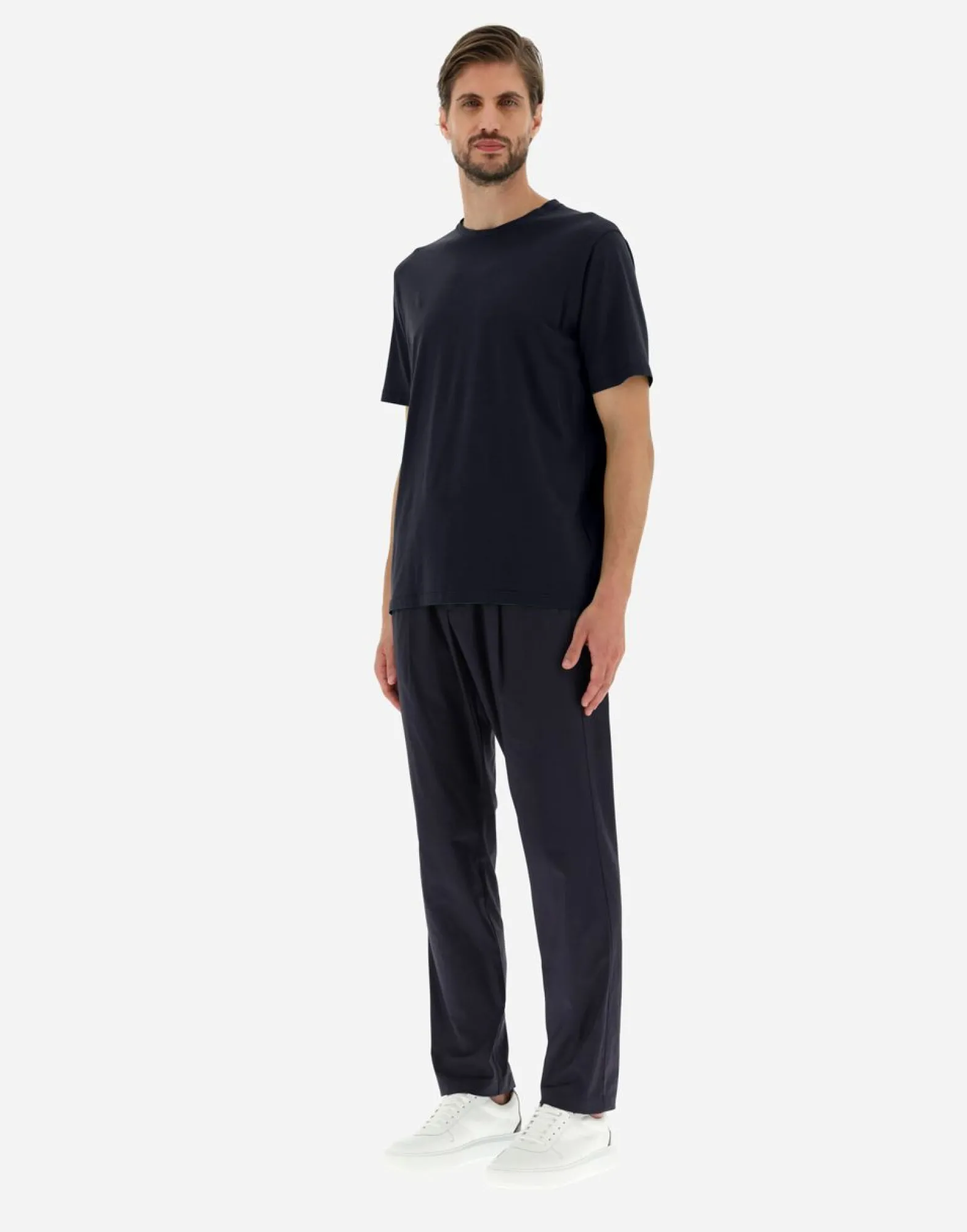 Herno T-Shirt In Crepe Jersey