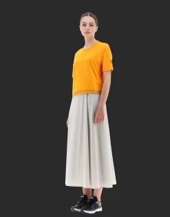 Herno T-Shirt In Dynamic Interlock And Light Opalescent