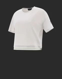 Herno T-Shirt In Dynamic Interlock And Light Opalescent