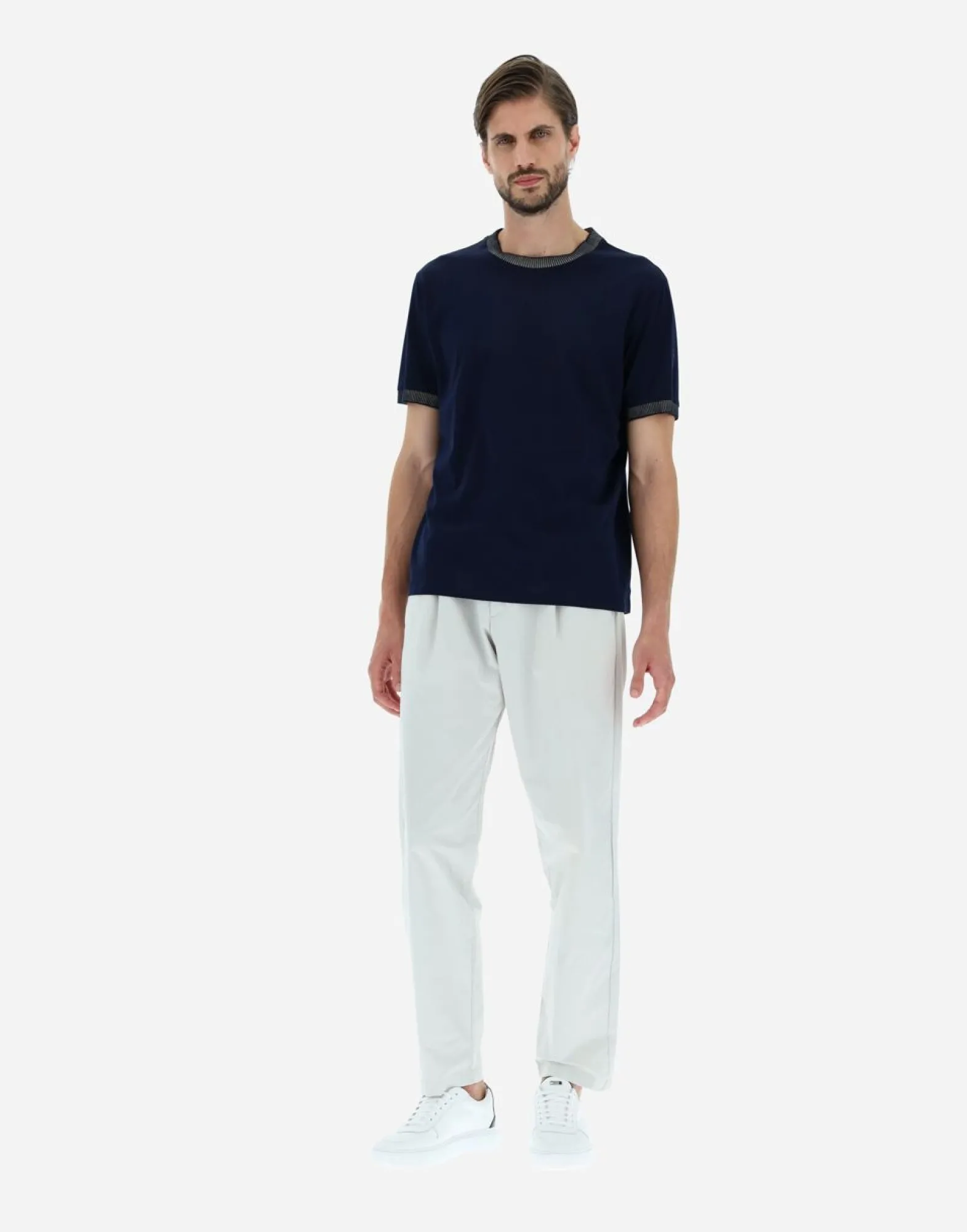 Herno T-Shirt In Superfine Cotton