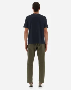Herno T-Shirt In Superfine Cotton Stretch