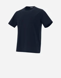 Herno T-Shirt In Superfine Cotton Stretch