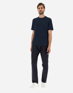 Herno T-Shirt In Superfine Cotton Stretch